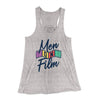 Men on Film Women's Flowey Tank Top Athletic Heather | Funny Shirt from Famous In Real Life