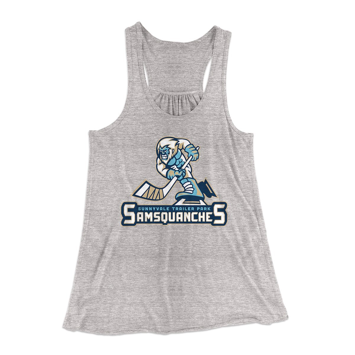 Sunnyvale Samsquanches Women's Flowey Tank Top | Funny Shirt from Famous In Real Life