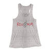 Red Rum Women's Flowey Tank Top Athletic Heather | Funny Shirt from Famous In Real Life