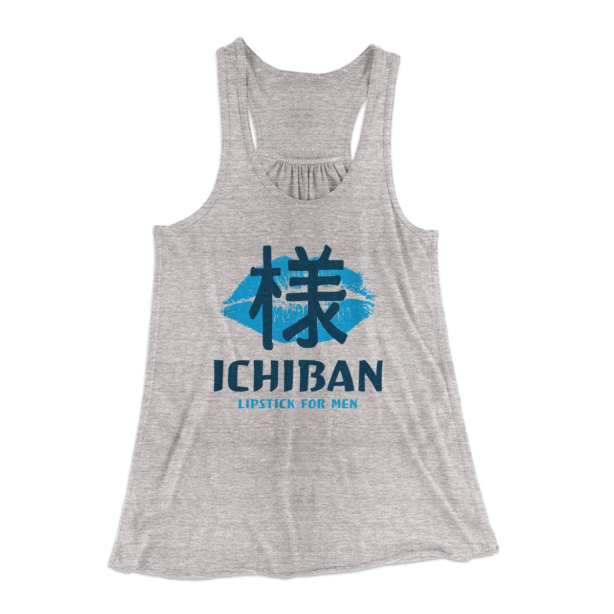 Ichiban Lipstick Women's Flowey Tank Top | Funny Shirt from Famous In Real Life