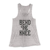 Bend The Knee Women's Flowey Tank Top Athletic Heather | Funny Shirt from Famous In Real Life