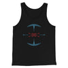 Fighter Target Men/Unisex Tank Black | Funny Shirt from Famous In Real Life