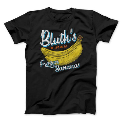 Bluth's Frozen Bananas Men/Unisex T-Shirt Black | Funny Shirt from Famous In Real Life
