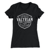 The Valyrian Steel Foundry Women's T-Shirt Black | Funny Shirt from Famous In Real Life