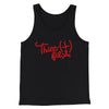Thicc-Fil-A Funny Men/Unisex Tank Top Black | Funny Shirt from Famous In Real Life