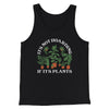 It's Not Hoarding If It's Plants Funny Men/Unisex Tank Black | Funny Shirt from Famous In Real Life