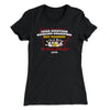 Iowa Amateur Bowling Champion Women's T-Shirt Black | Funny Shirt from Famous In Real Life