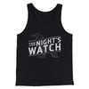 The Night's Watch Men/Unisex Tank Top Black | Funny Shirt from Famous In Real Life