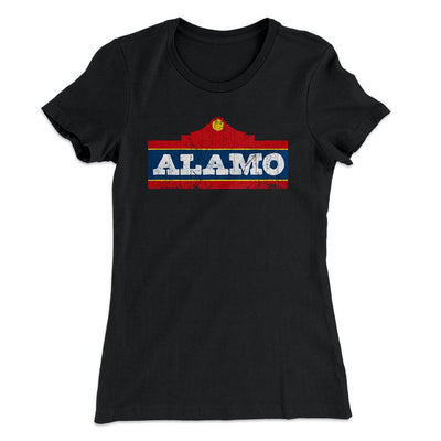 Alamo Beer Women's T-Shirt Black | Funny Shirt from Famous In Real Life