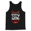 City Wok Men/Unisex Tank Top Black | Funny Shirt from Famous In Real Life