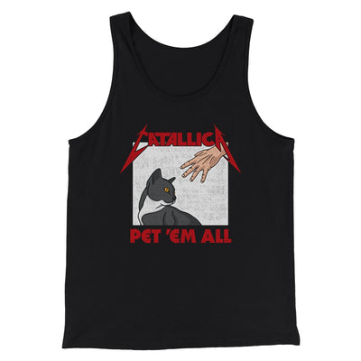 Catallica Men/Unisex Tank Top Black | Funny Shirt from Famous In Real Life