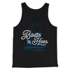 Boats 'N Hoes Funny Movie Men/Unisex Tank Top Black | Funny Shirt from Famous In Real Life