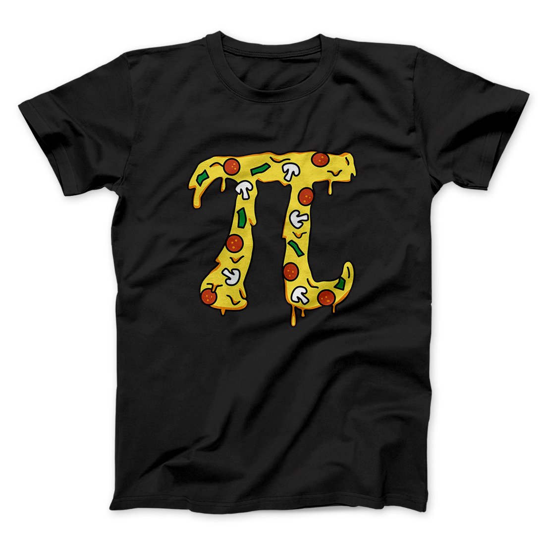 Pizza Pi Men/Unisex T-Shirt | Funny Shirt from Famous In Real Life