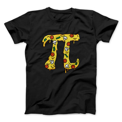 Pizza Pi Men/Unisex T-Shirt Black | Funny Shirt from Famous In Real Life