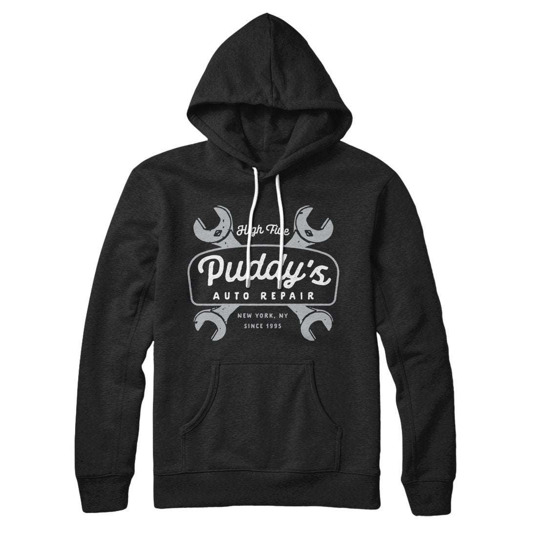 Puddy's Auto Repair Hoodie | Funny Shirt from Famous In Real Life