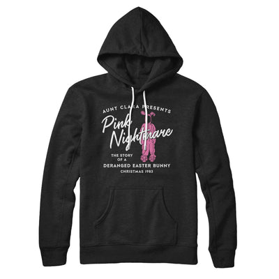 Pink Nightmare Hoodie Black | Funny Shirt from Famous In Real Life