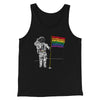 Pride Moonman Men/Unisex Tank Top Black | Funny Shirt from Famous In Real Life
