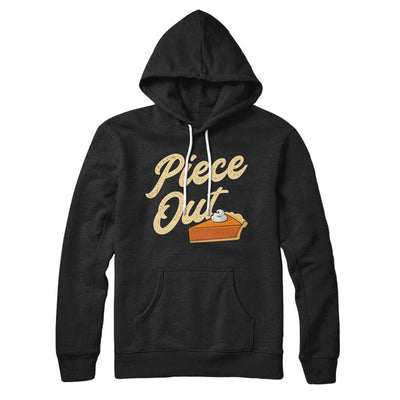 Piece Out Hoodie Black | Funny Shirt from Famous In Real Life