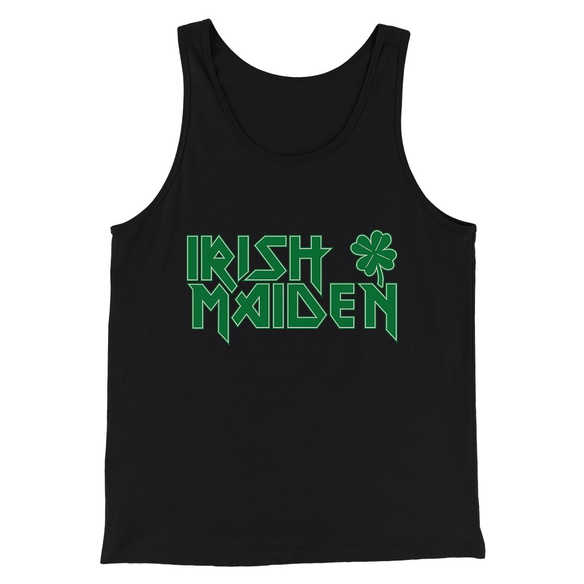 Irish Maiden Men/Unisex Tank Top | Funny Shirt from Famous In Real Life