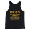 Rosie's Bar Men/Unisex Tank Top Black | Funny Shirt from Famous In Real Life