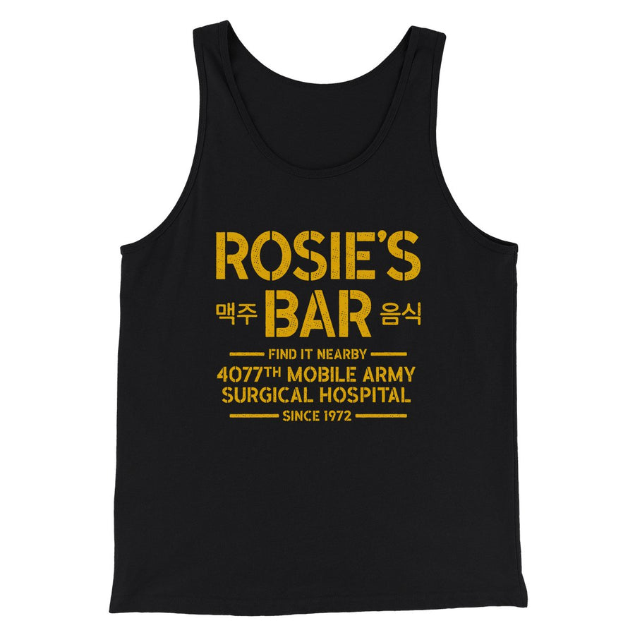 Rosie's Bar Men/Unisex Tank Top | Funny Shirt from Famous In Real Life