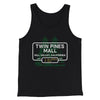 Twin Pines Mall Funny Movie Men/Unisex Tank Top Black | Funny Shirt from Famous In Real Life