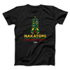 Nakatomi Plaza Christmas Party '88 Funny Movie Men/Unisex T-Shirt Black | Funny Shirt from Famous In Real Life