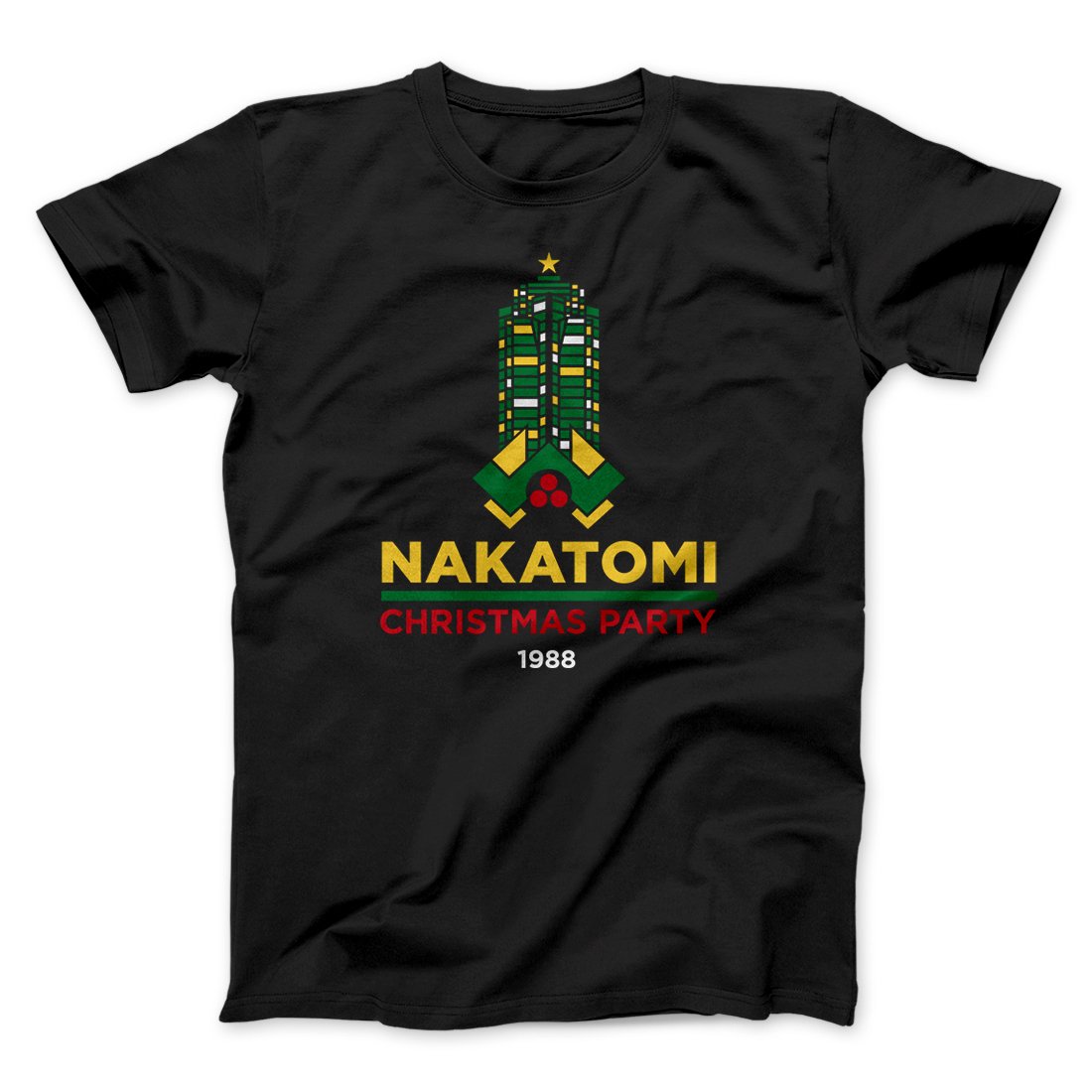 Nakatomi Plaza Christmas Party '88 Funny Movie Men/Unisex T-Shirt | Funny Shirt from Famous In Real Life
