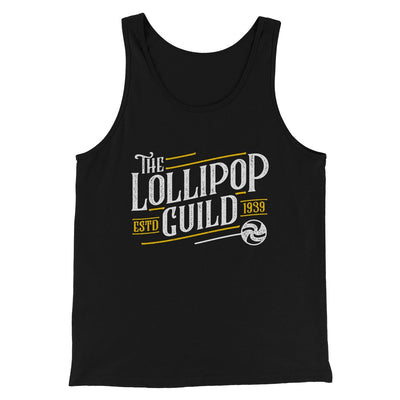Lollipop Guild Funny Movie Men/Unisex Tank Black | Funny Shirt from Famous In Real Life