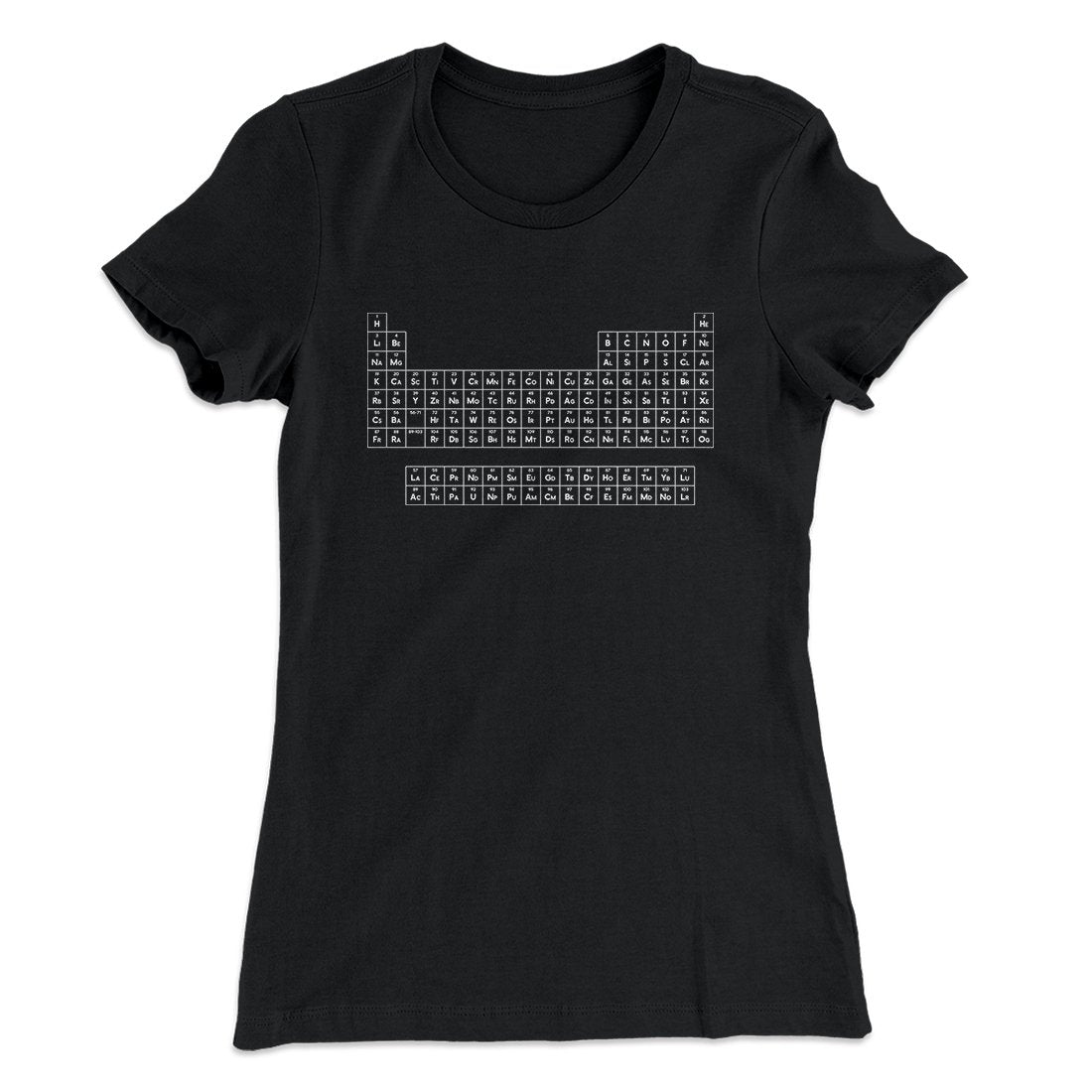 Periodic Table of Elements Women's T-Shirt | Funny Shirt from Famous In Real Life