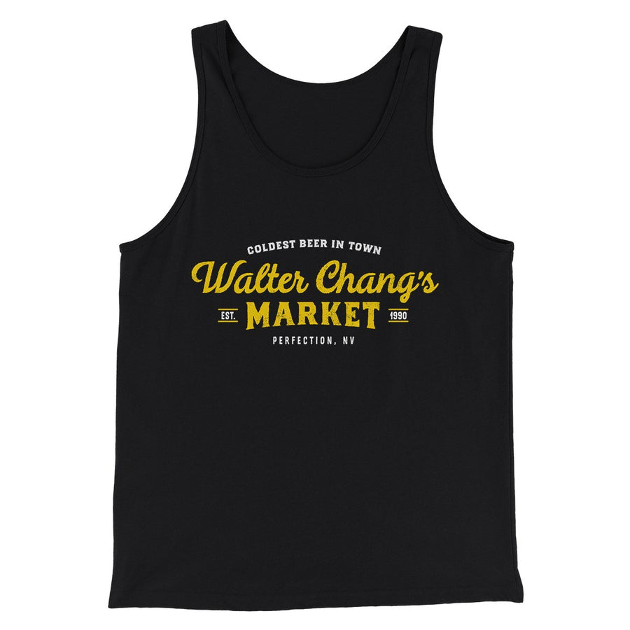 Walter Chang's Market Funny Movie Men/Unisex Tank Top Black | Funny Shirt from Famous In Real Life