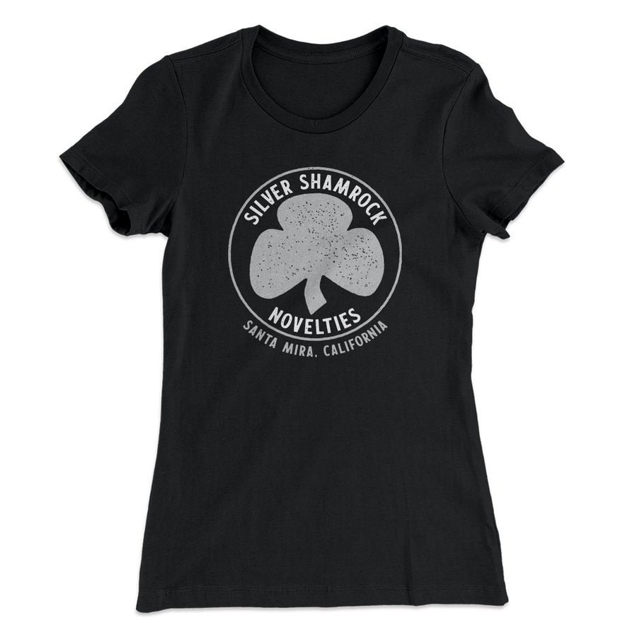 Silver Shamrock Novelties Women's T-Shirt | Funny Shirt from Famous In Real Life