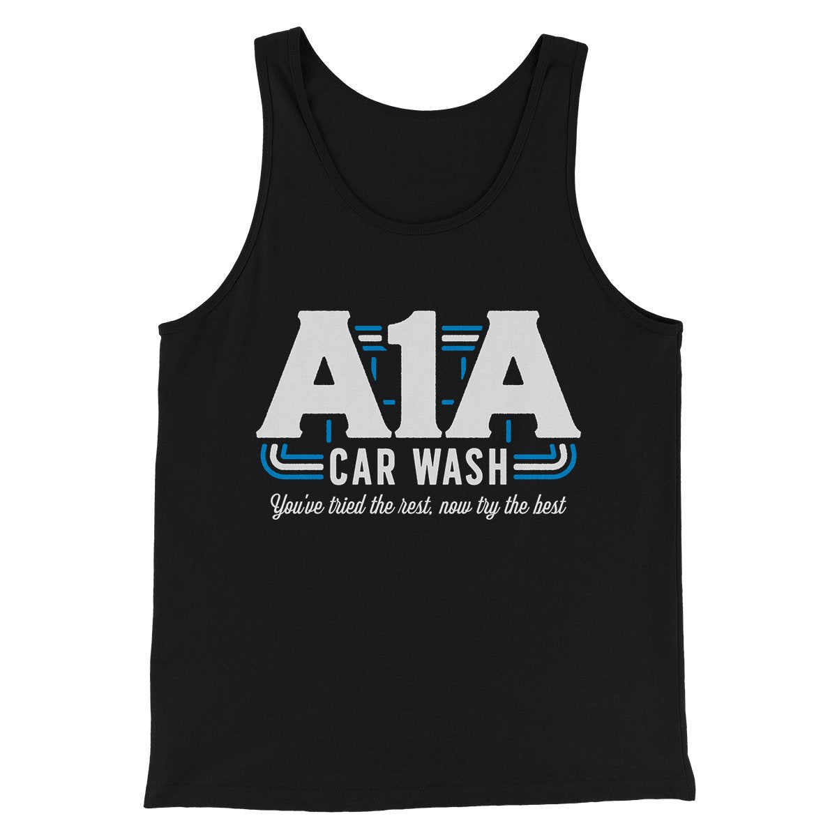 A1A Car Wash Men/Unisex Tank Top | Funny Shirt from Famous In Real Life
