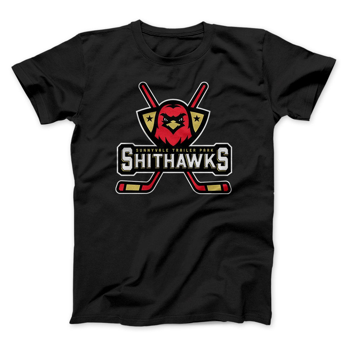 Sunnyvale Shithawks Men/Unisex T-Shirt | Funny Shirt from Famous In Real Life