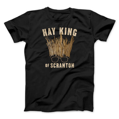 Hay King Funny Thanksgiving Men/Unisex T-Shirt Black | Funny Shirt from Famous In Real Life
