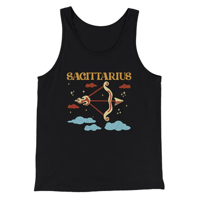 Sagittarius Men/Unisex Tank Black | Funny Shirt from Famous In Real Life