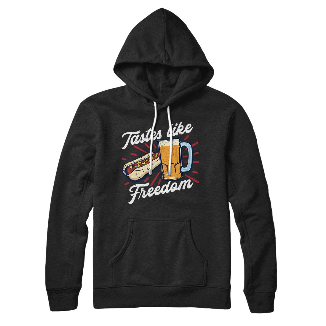 Tastes Like Freedom Hoodie S | Funny Shirt from Famous In Real Life