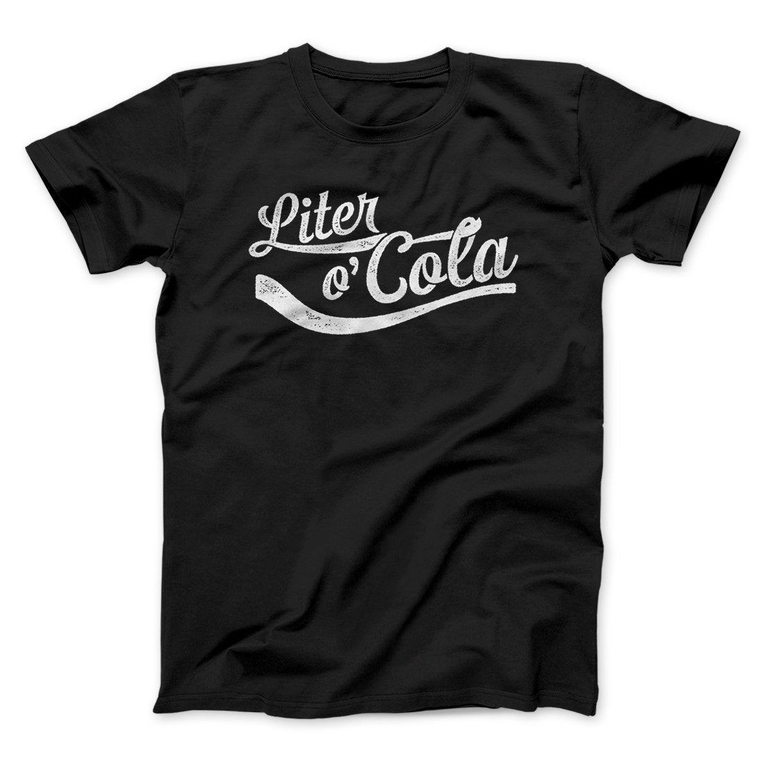 Liter-O-Cola Funny Movie Men/Unisex T-Shirt Black | Funny Shirt from Famous In Real Life