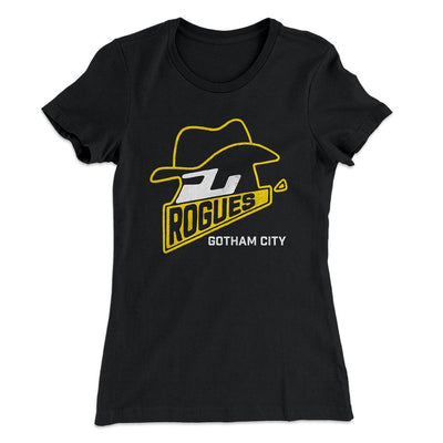 Gotham City Rogues Women's T-Shirt Black | Funny Shirt from Famous In Real Life