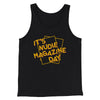 Nudie Magazine Day Funny Movie Men/Unisex Tank Top Black | Funny Shirt from Famous In Real Life