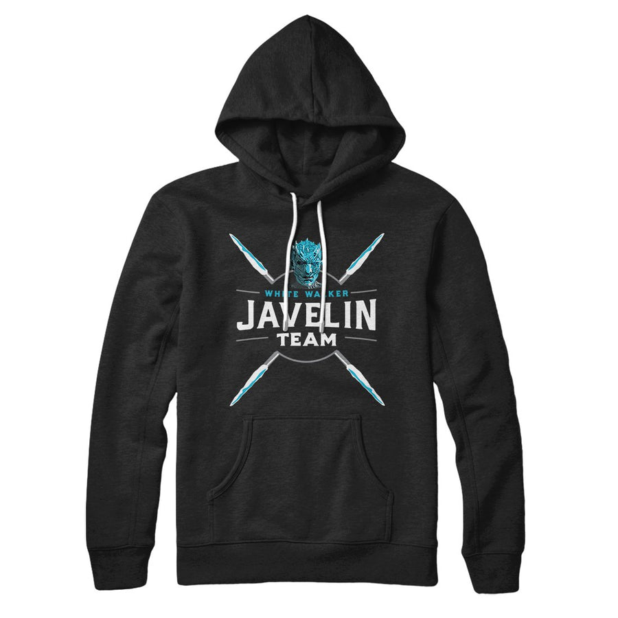 White Walker Javelin Team Hoodie | Funny Shirt from Famous In Real Life