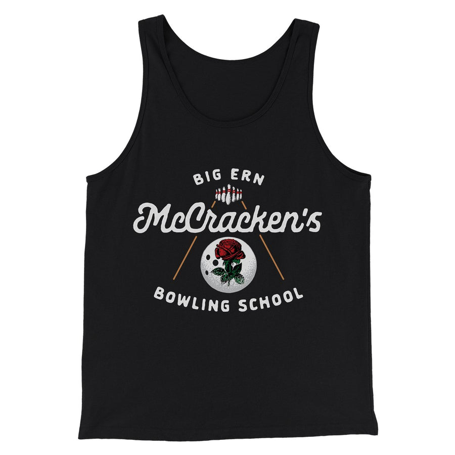 Big Ern McCracken's Bowling School Funny Movie Men/Unisex Tank Top | Funny Shirt from Famous In Real Life
