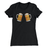 Beer Bra Women's T-Shirt Black | Funny Shirt from Famous In Real Life