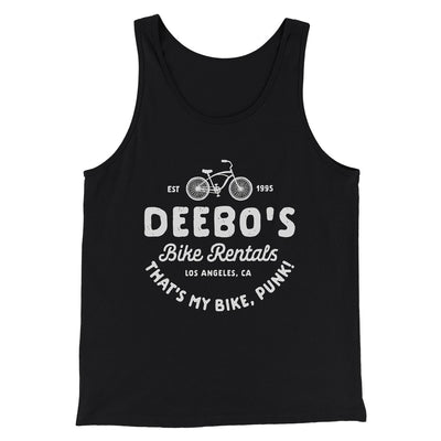 Deebo's Bike Rentals Funny Movie Men/Unisex Tank Top Black | Funny Shirt from Famous In Real Life