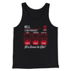 Hell Forecast Men/Unisex Tank Top Black | Funny Shirt from Famous In Real Life