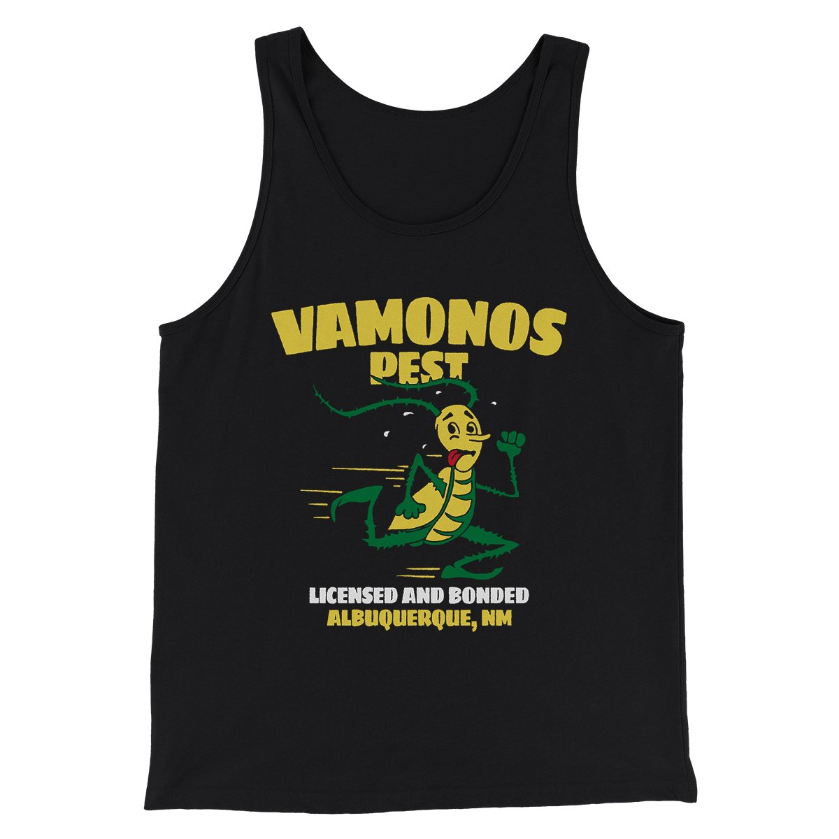 Vamonos Pest Control Men/Unisex Tank Top | Funny Shirt from Famous In Real Life
