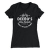Deebo's Bike Rentals Women's T-Shirt Black | Funny Shirt from Famous In Real Life