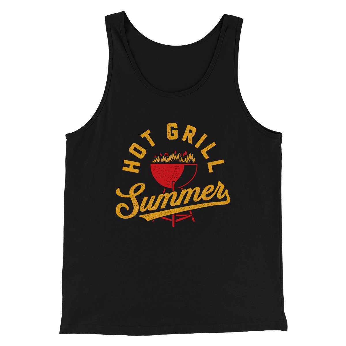 Hot Grill Summer Men/Unisex Tank | Funny Shirt from Famous In Real Life