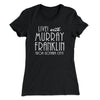 Murray Franklin Show Women's T-Shirt Black | Funny Shirt from Famous In Real Life