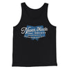 Never Nude Society Men/Unisex Tank Top Black | Funny Shirt from Famous In Real Life